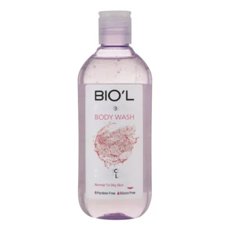 شامپو بدن بیول مدل Rich Foam با رایحه نمک صورتی دریایی مناسب برای پوست چرب و معمولی حجم 400 میلی لیتر